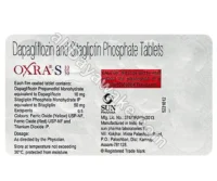 Oxra-S 5/50 mg (Dapagliflozin/Sitagliptin)