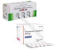 Albendazole and Niclosamide Tablets