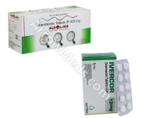 Ivermectin and Albendazole Tablet Combination Parasite Treatment