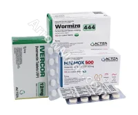 Ivermectin Fenbendazole and Mebendazole Tablet