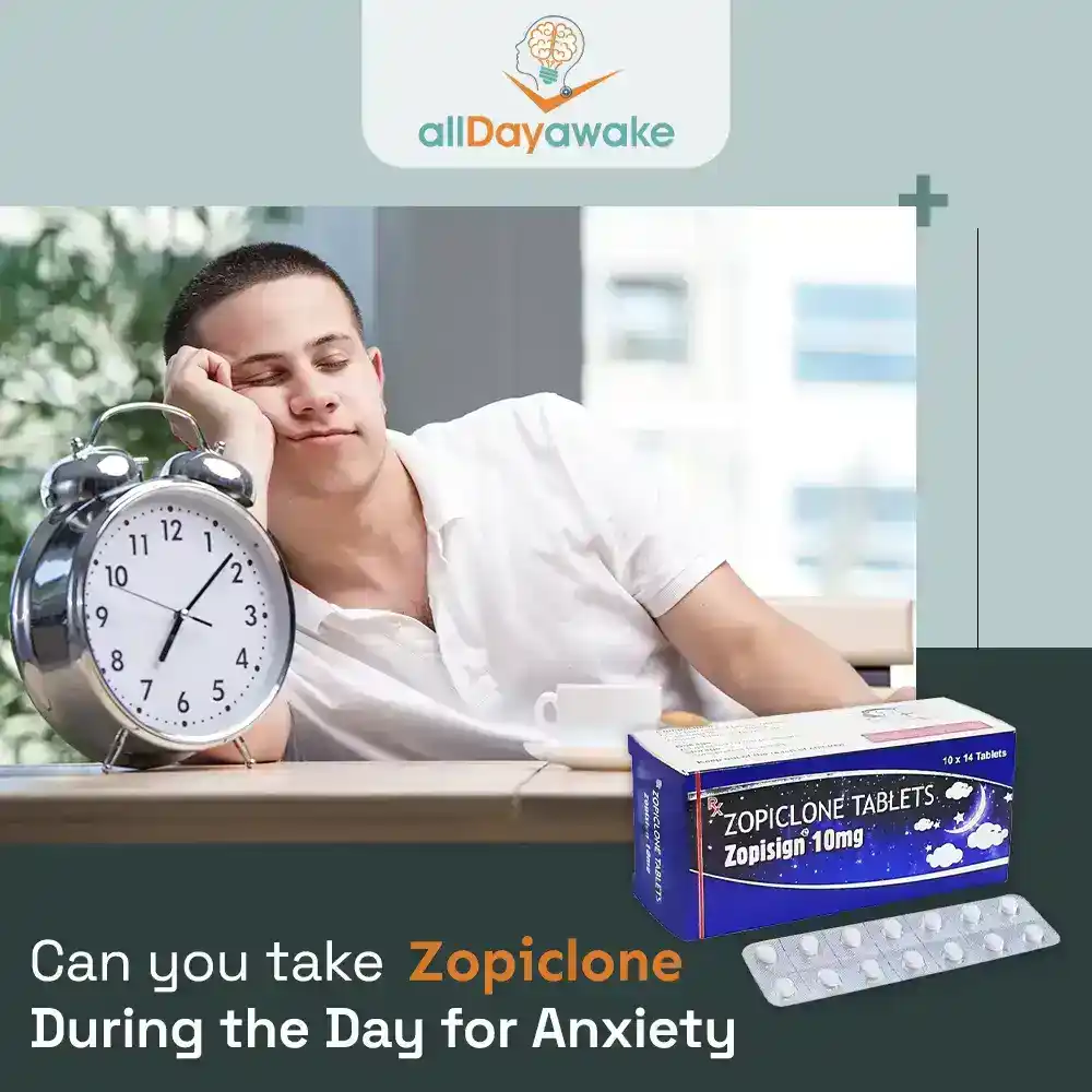 Can You Take Zopiclone During The Day For Anxietys