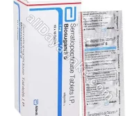 Serratiopeptidase 5 mg